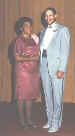 Darryl with his mother Emily